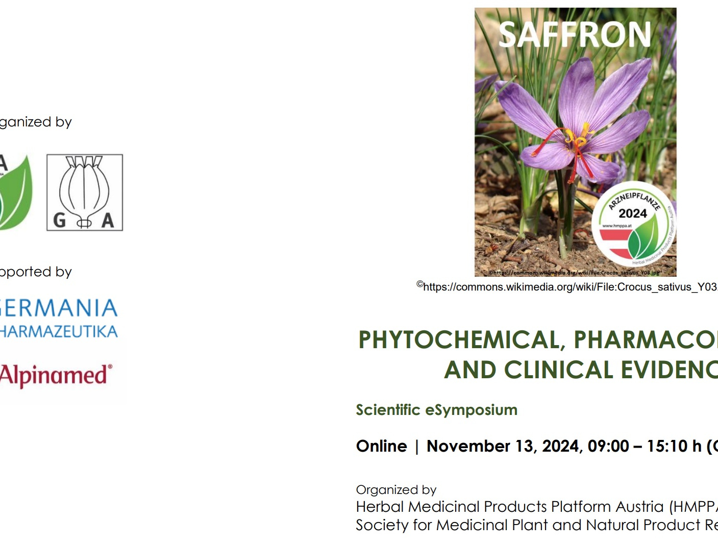 سخنرانی عضو هیات علمی دانشگاه بیرجند در سیمپوزیوم بین المللی زعفران: شواهد فیتوشیمیایی، فارماکولوژیکی و بالینی
