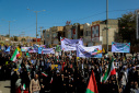 حضور پرشور دانشگاهیان دانشگاه بیرجند در راهپیمایی روز جهانی قدس