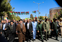 حضور پرشور دانشگاهیان دانشگاه بیرجند در راهپیمایی روز جهانی قدس
