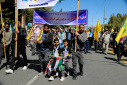 حضور پرشور دانشگاهیان دانشگاه بیرجند در راهپیمایی روز جهانی قدس