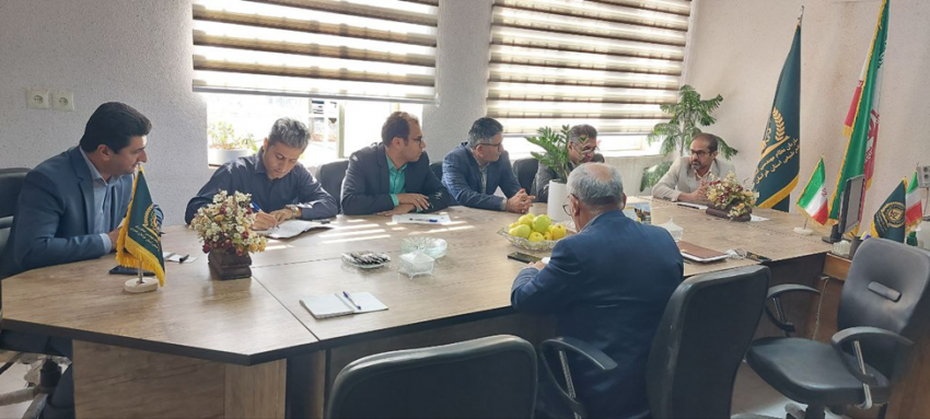 جلسه مشترک حوزه پژوهشی با رئیس سازمان نظام مهندسی کشاورزی و منابع طبیعی